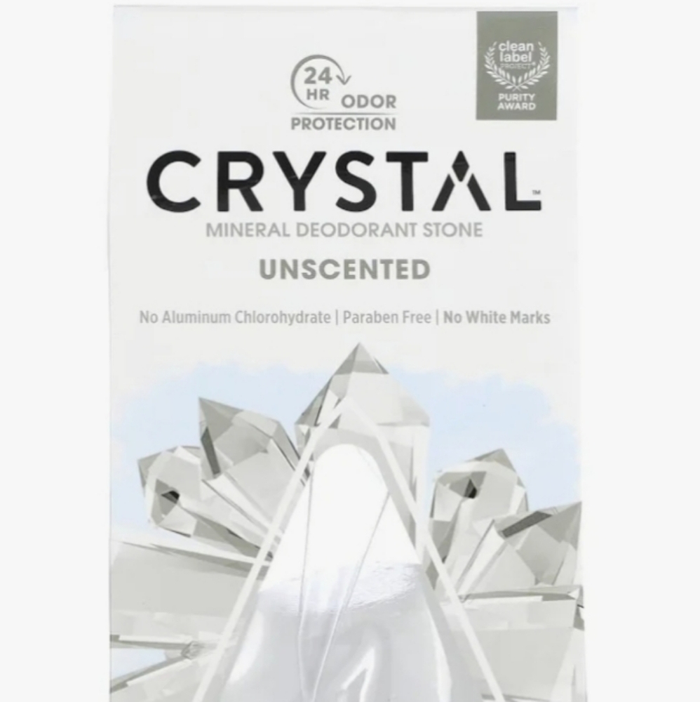 Crystal Mineral Deodorant Stone